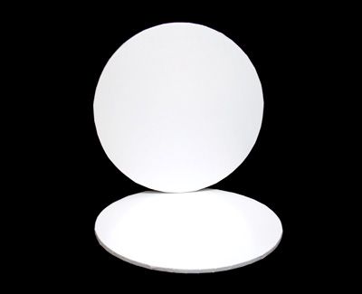 10" Cake Drum White