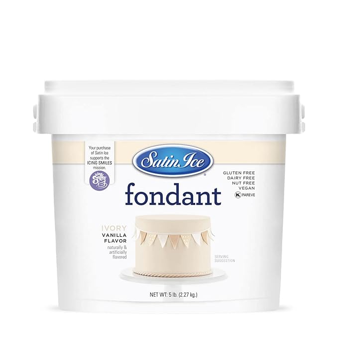 Satin Ice 5 lb. IvoryVanilla Fondant