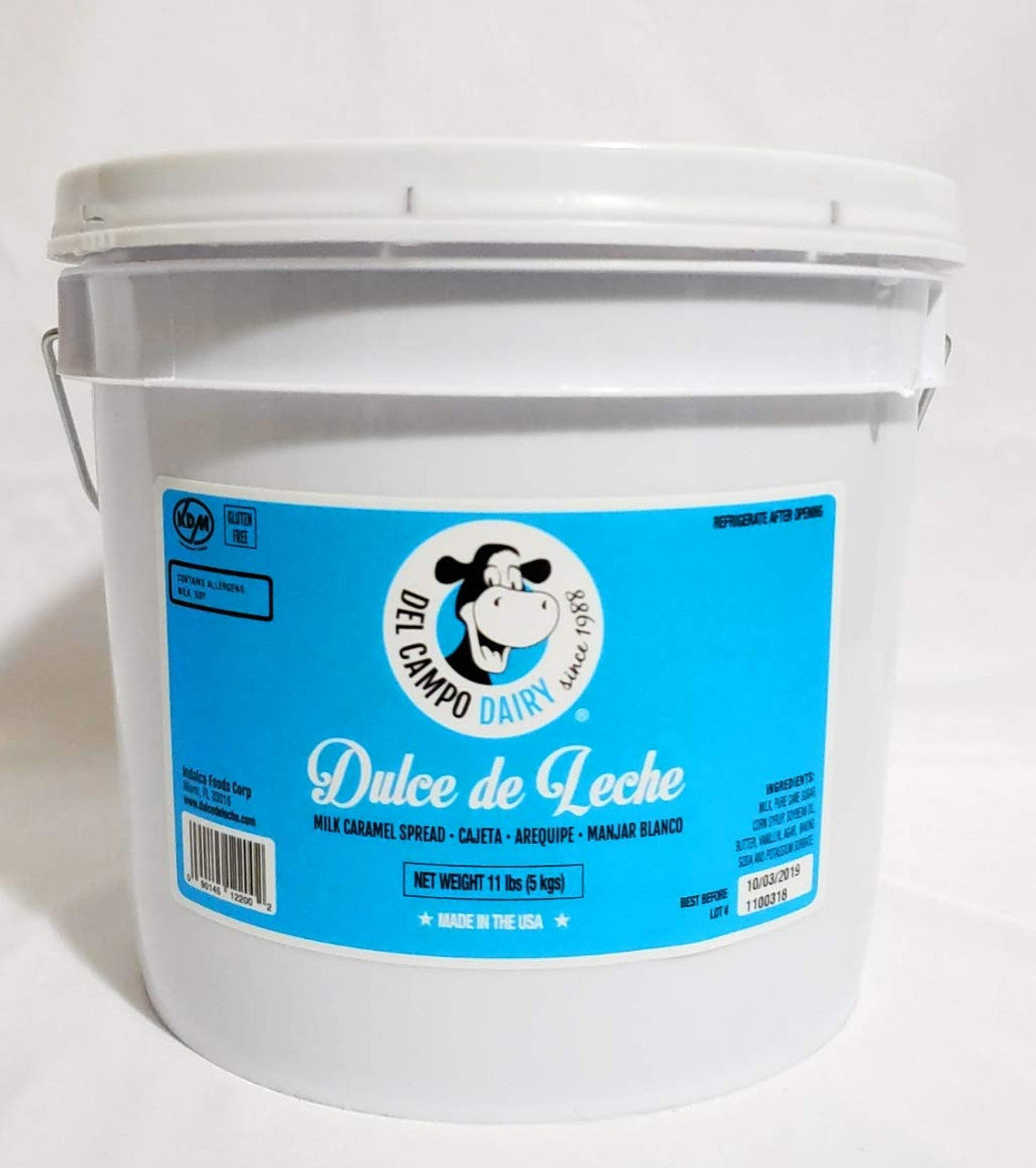 Dulce de Leche Del Campo 11Lb