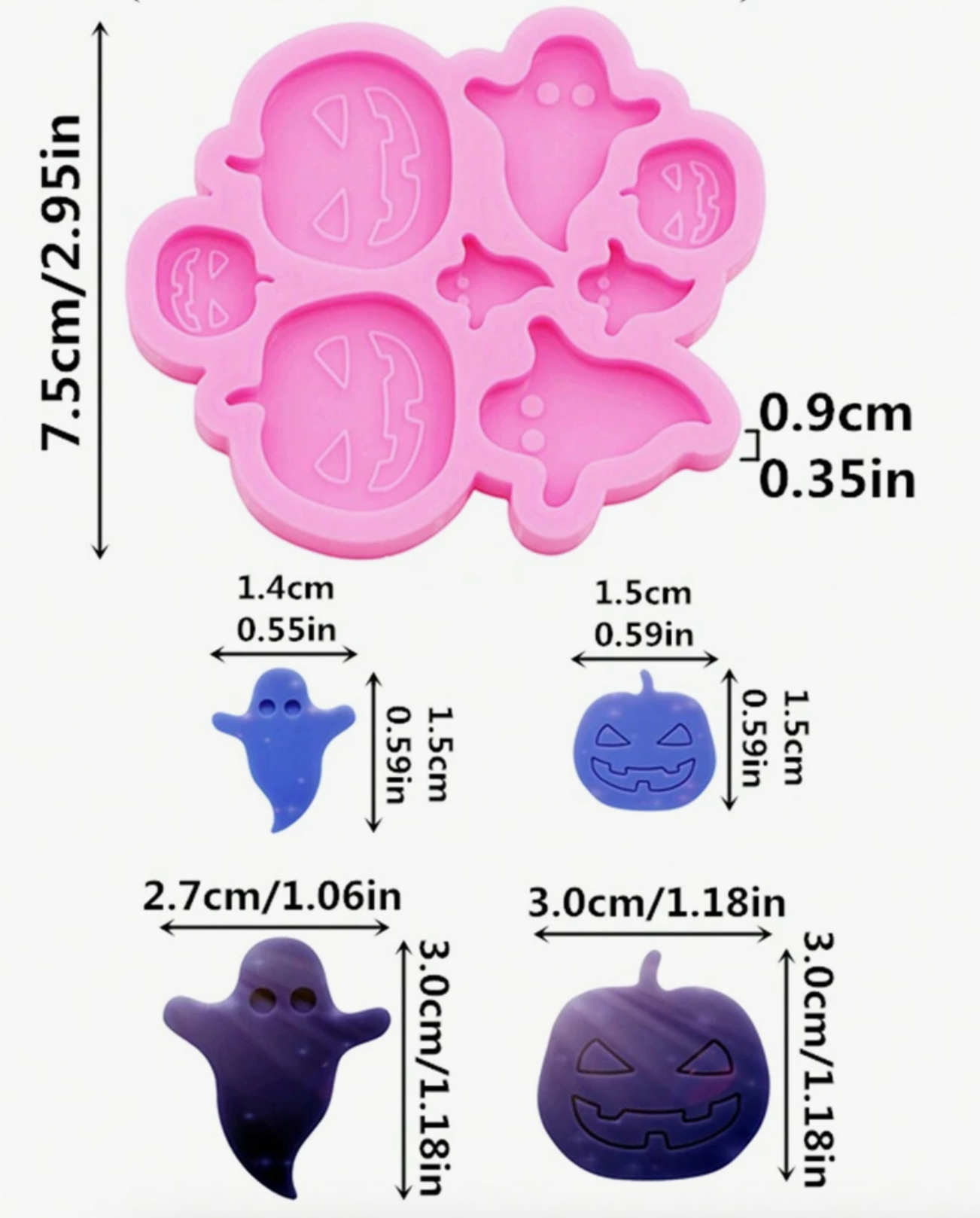 Halloween Silicone Mold