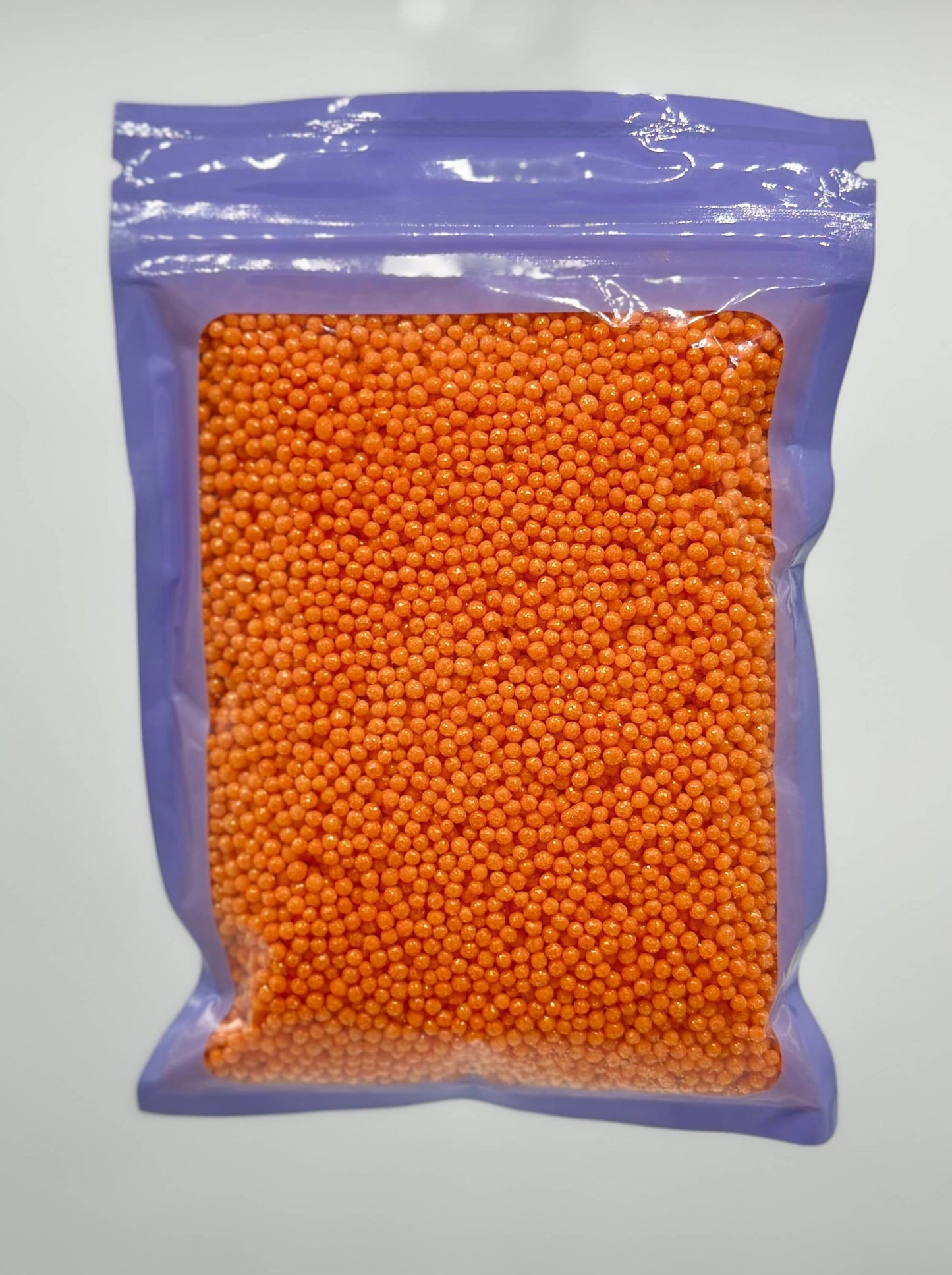 Orange Glitter Sprinkles Mini