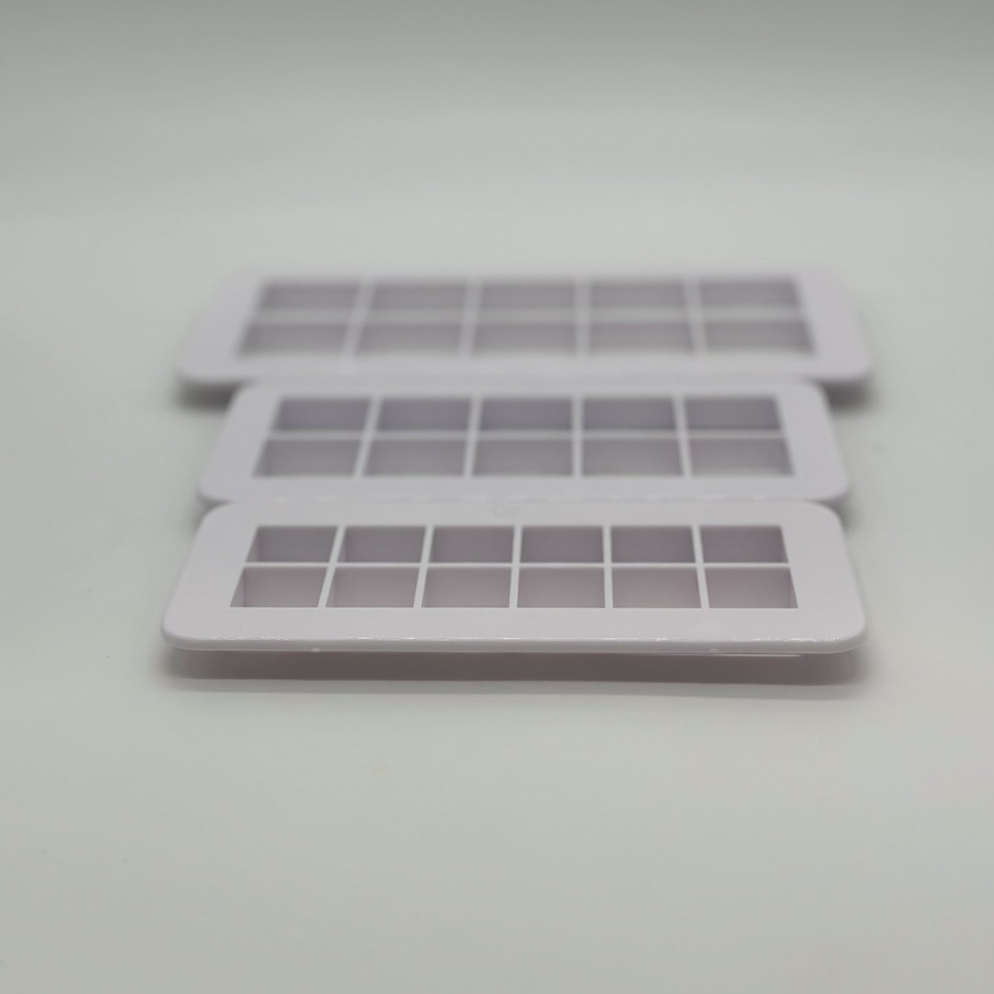 Set of 3 Square Fondant Plastic Cutter