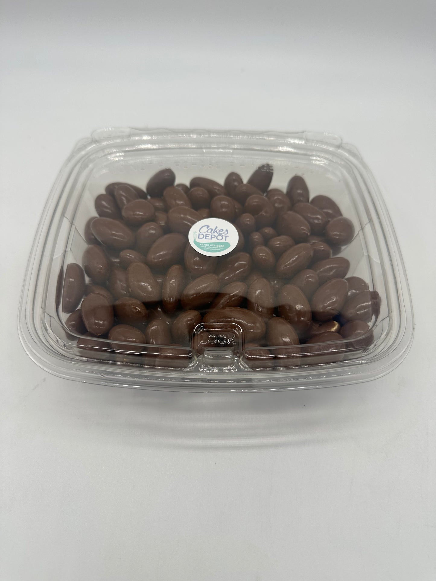 1 LB ALMOND COVERED-MILK CHOCOLATE