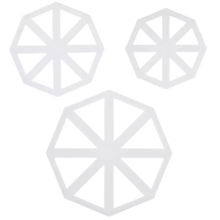 Pennant Fondant Cutters Set of 3