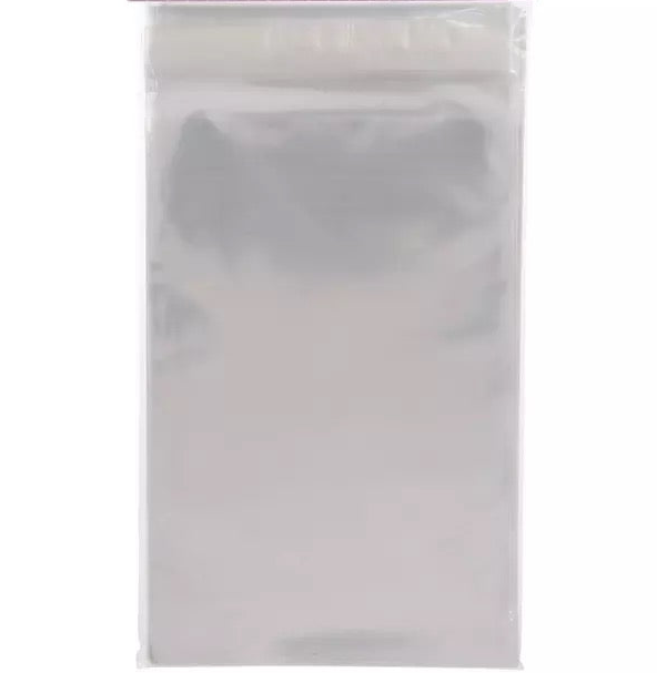 Treat Bag With Adhesive Strip 4"x6: 50 Ct