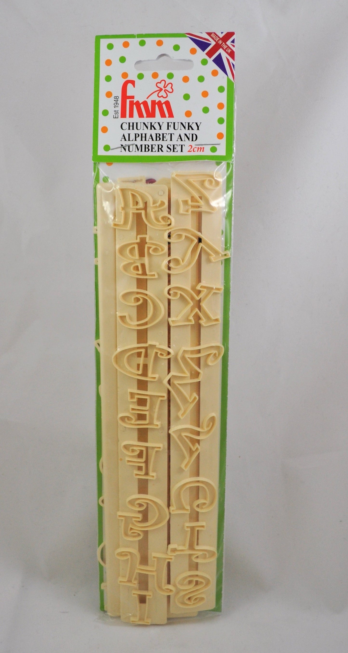 FMM Chunky Funky Alphabet And Numbers Set Tappit