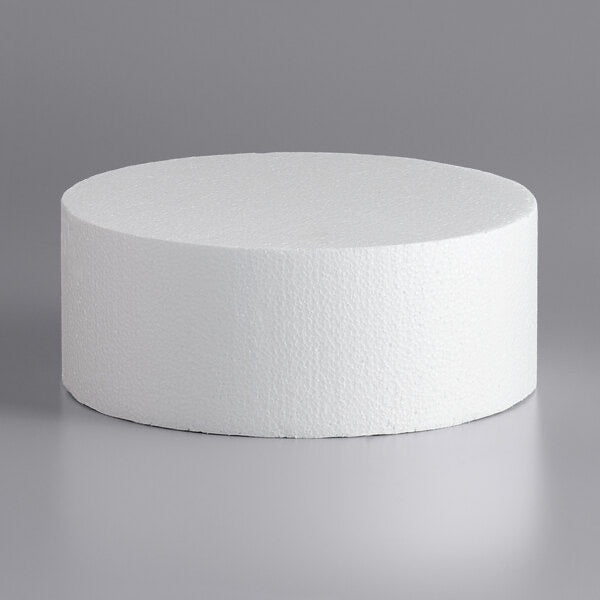 10" x 4" Foam Round Cake Dummy