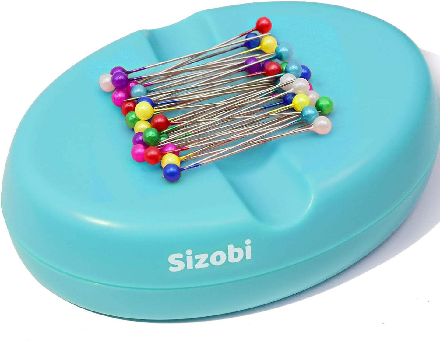 Magnetic Pin Holder Blue + 36 Pins