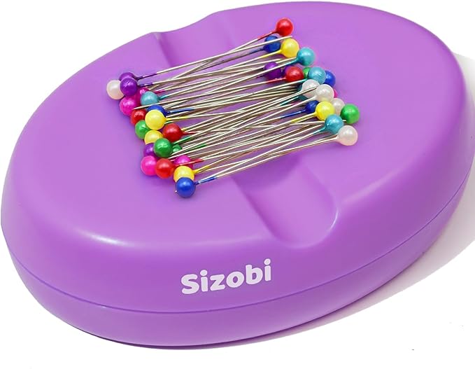 Magnetic Pin Holder Purple+ 36 Pins