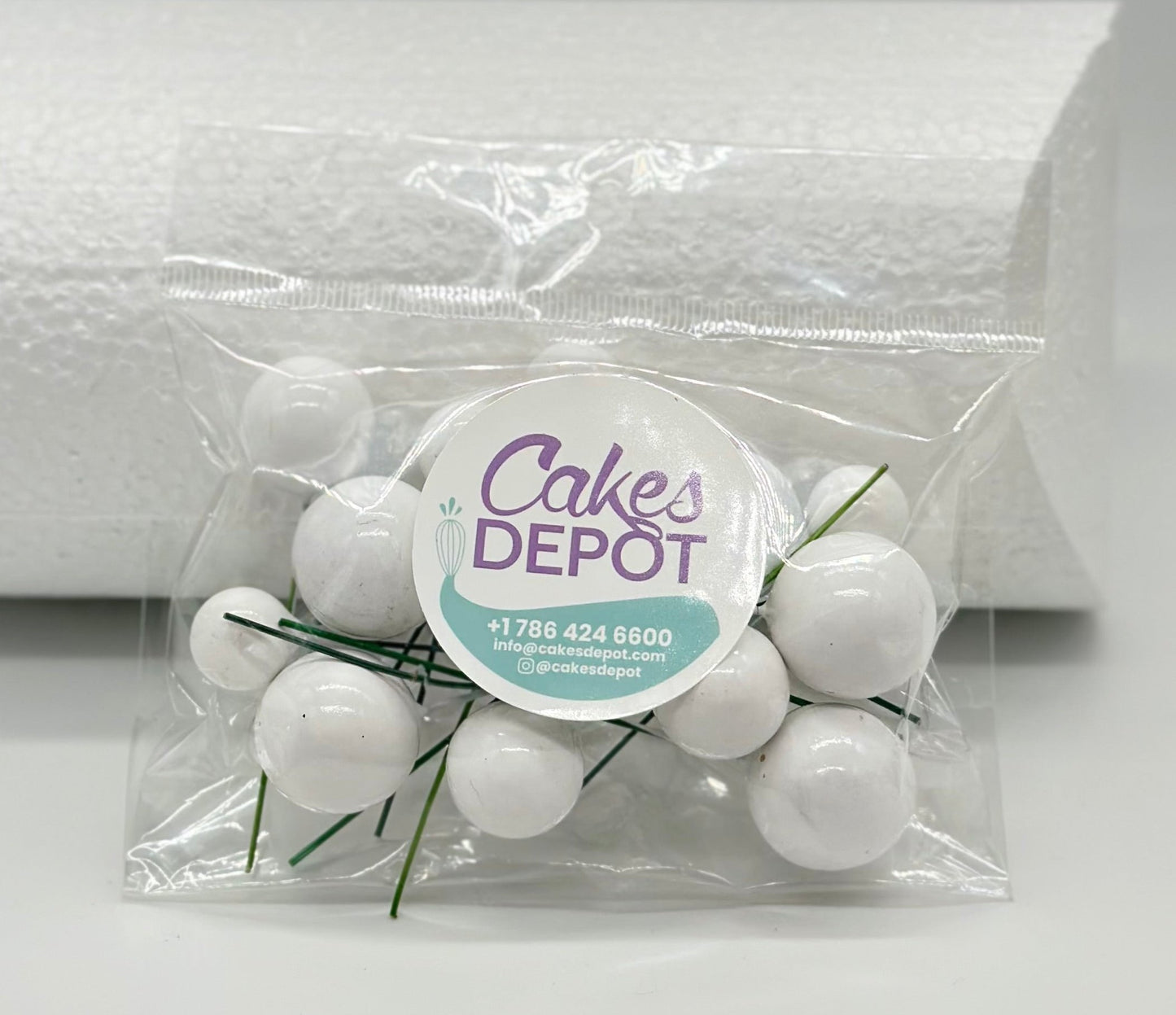 Decoration Color Balls Small White
