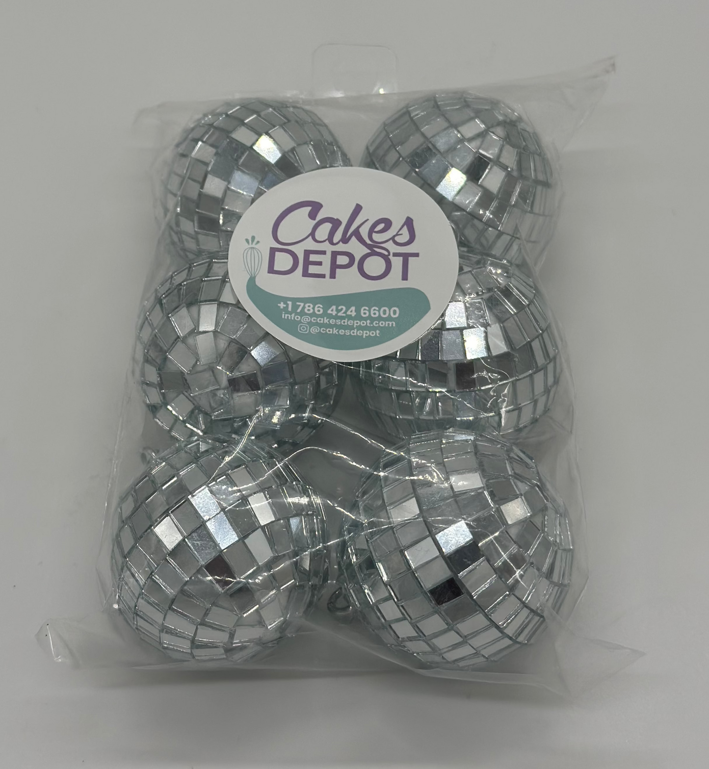 Disco Ball 2" Pack of 6