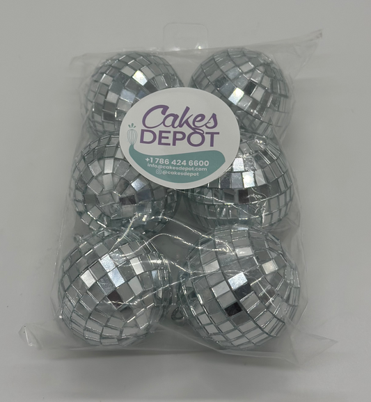 Disco Ball 2" Pack of 6