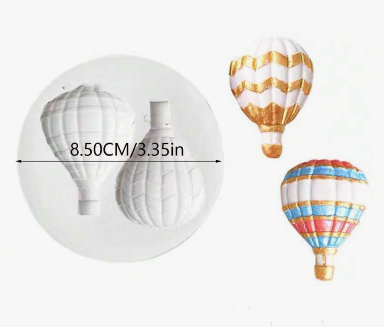 Hot Air Balloon 2 Silicone Mold