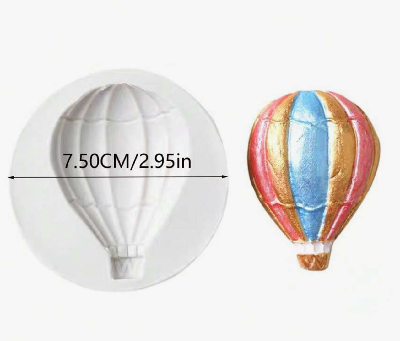 Hot Air Balloon Silicone Mold