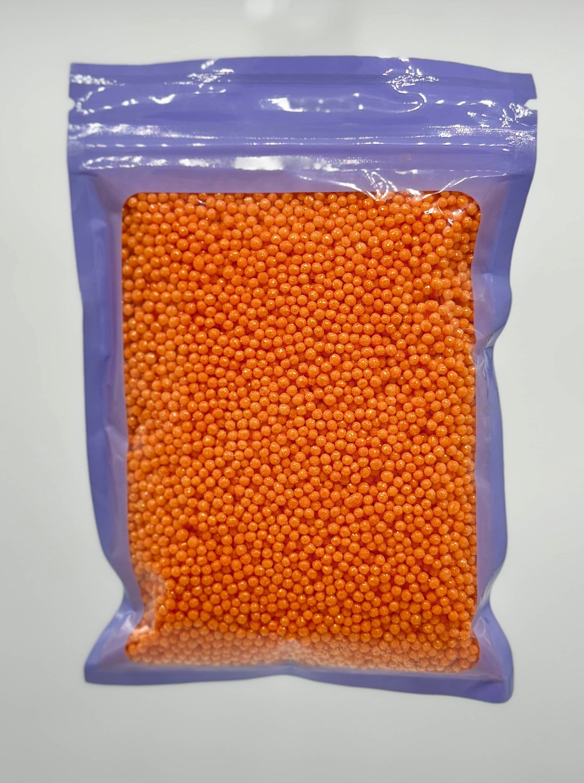 Orange Glitter Sprinkles Mini