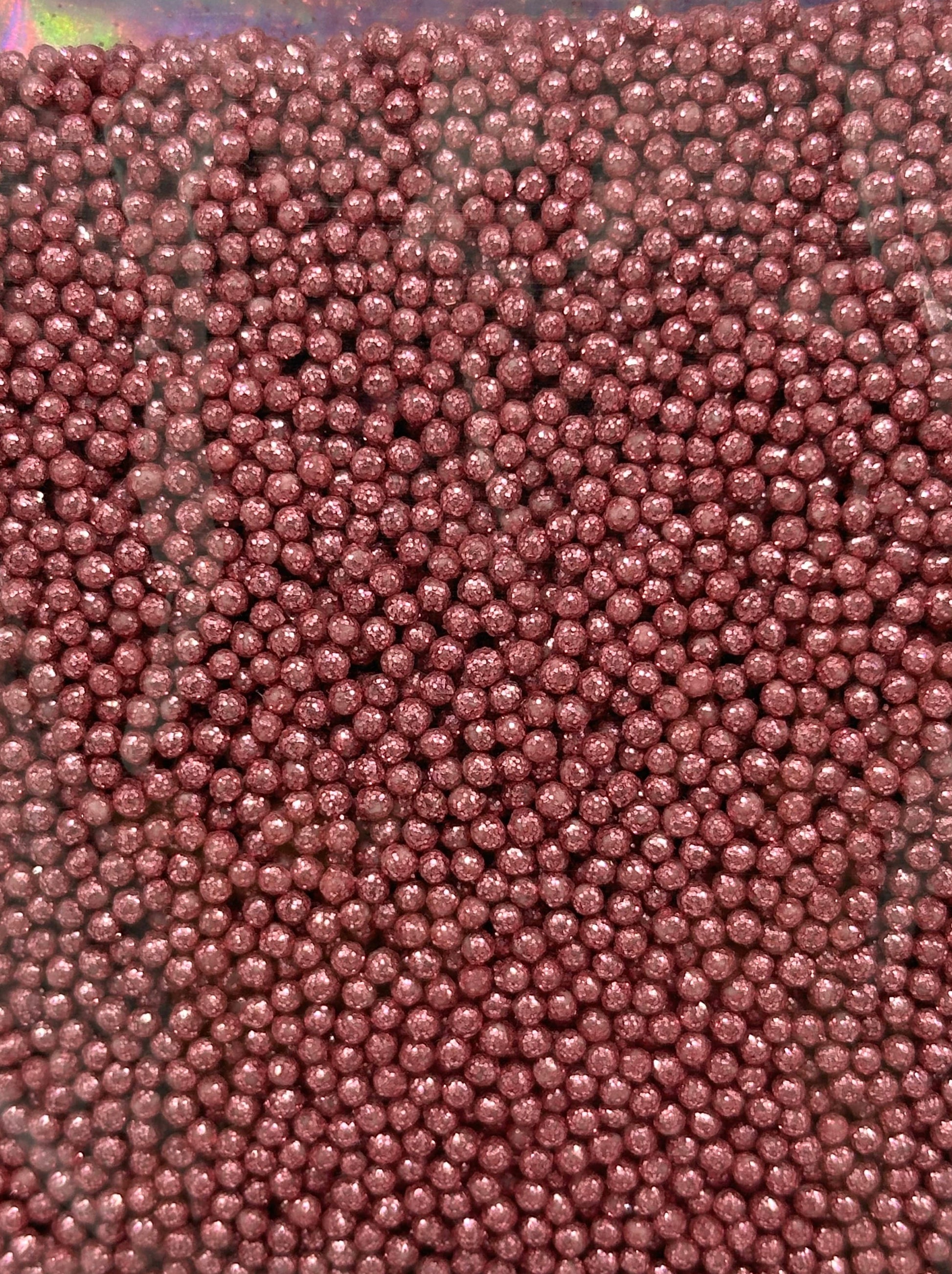 Vintage Pink Glitter Sprinkles Mini