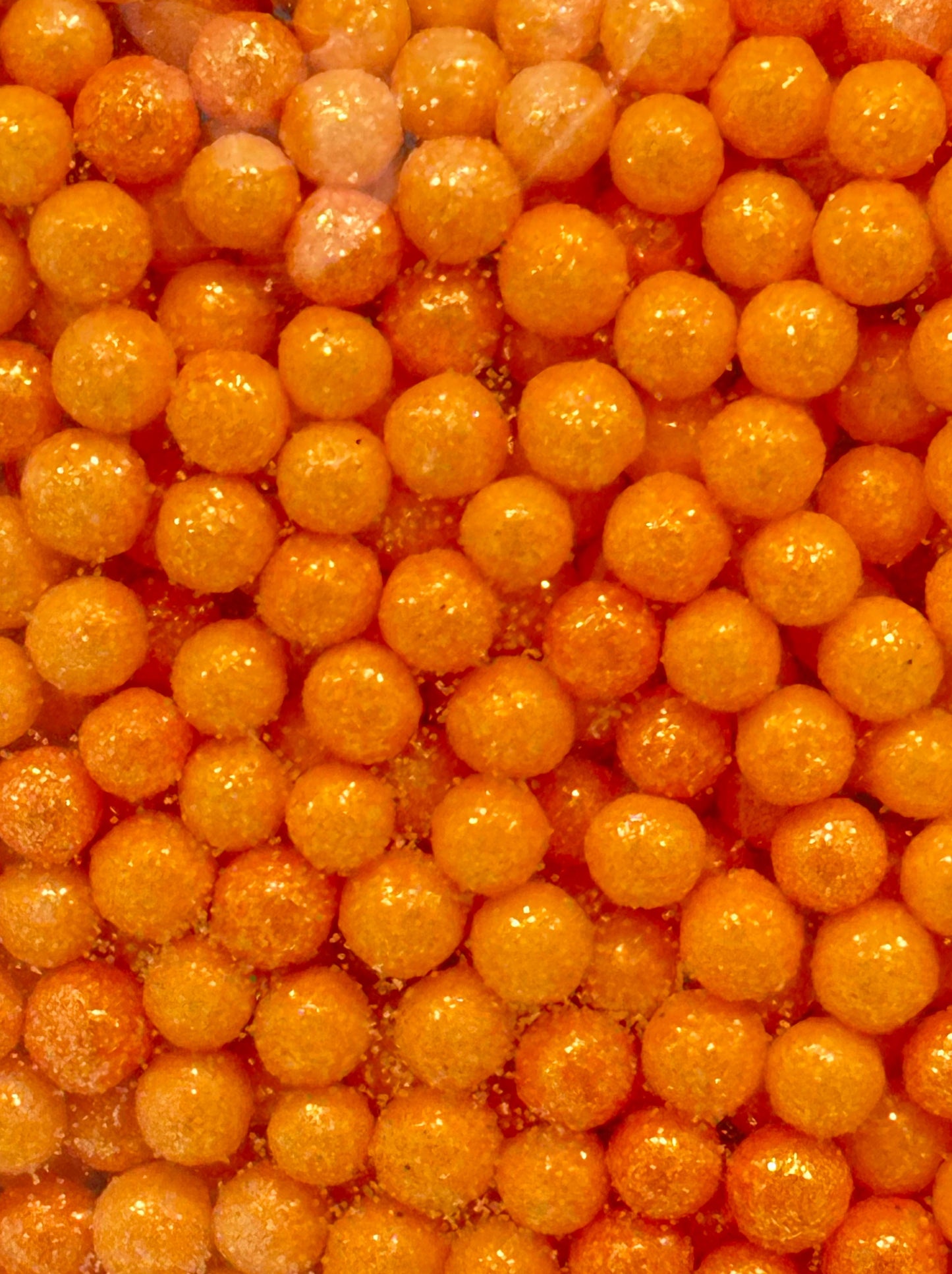 Orange Glitter Sprinkles Medium
