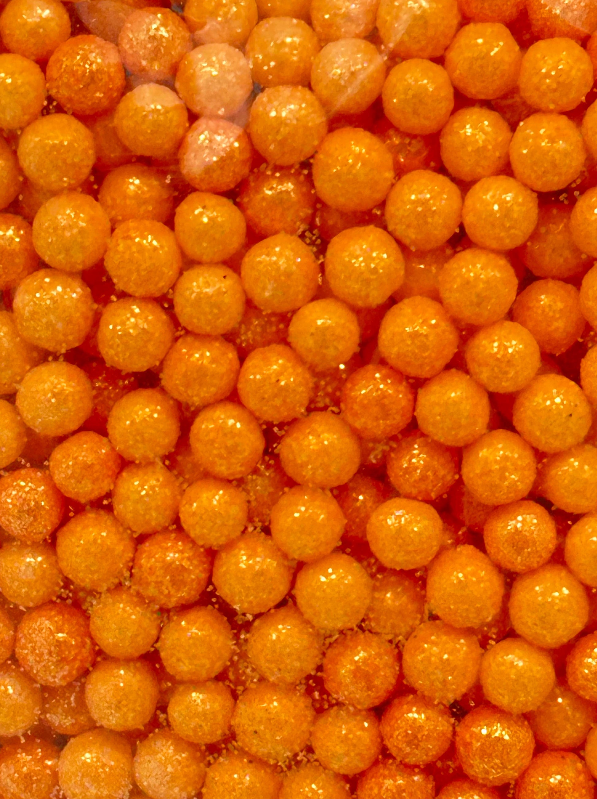 Orange Glitter Sprinkles Medium