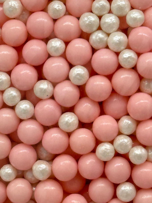 Light Pink and White Mix Sprinkles