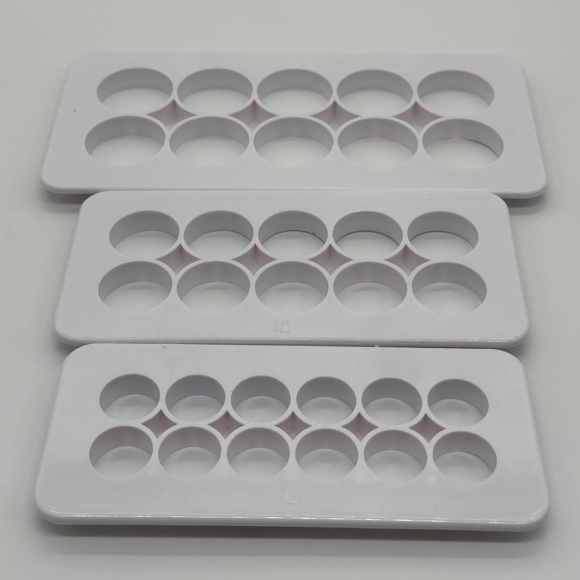 Set of 3 Circle Fondant Plastic Cutter