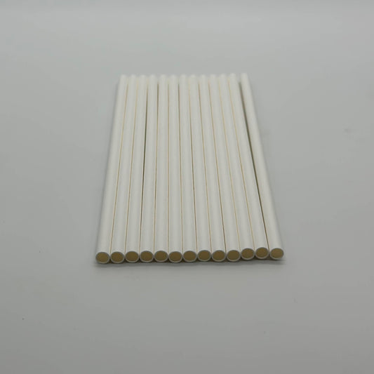 Paper Straw White Set of 13