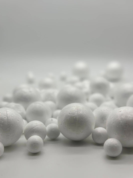 Set Of 20 Styrofoam Balls