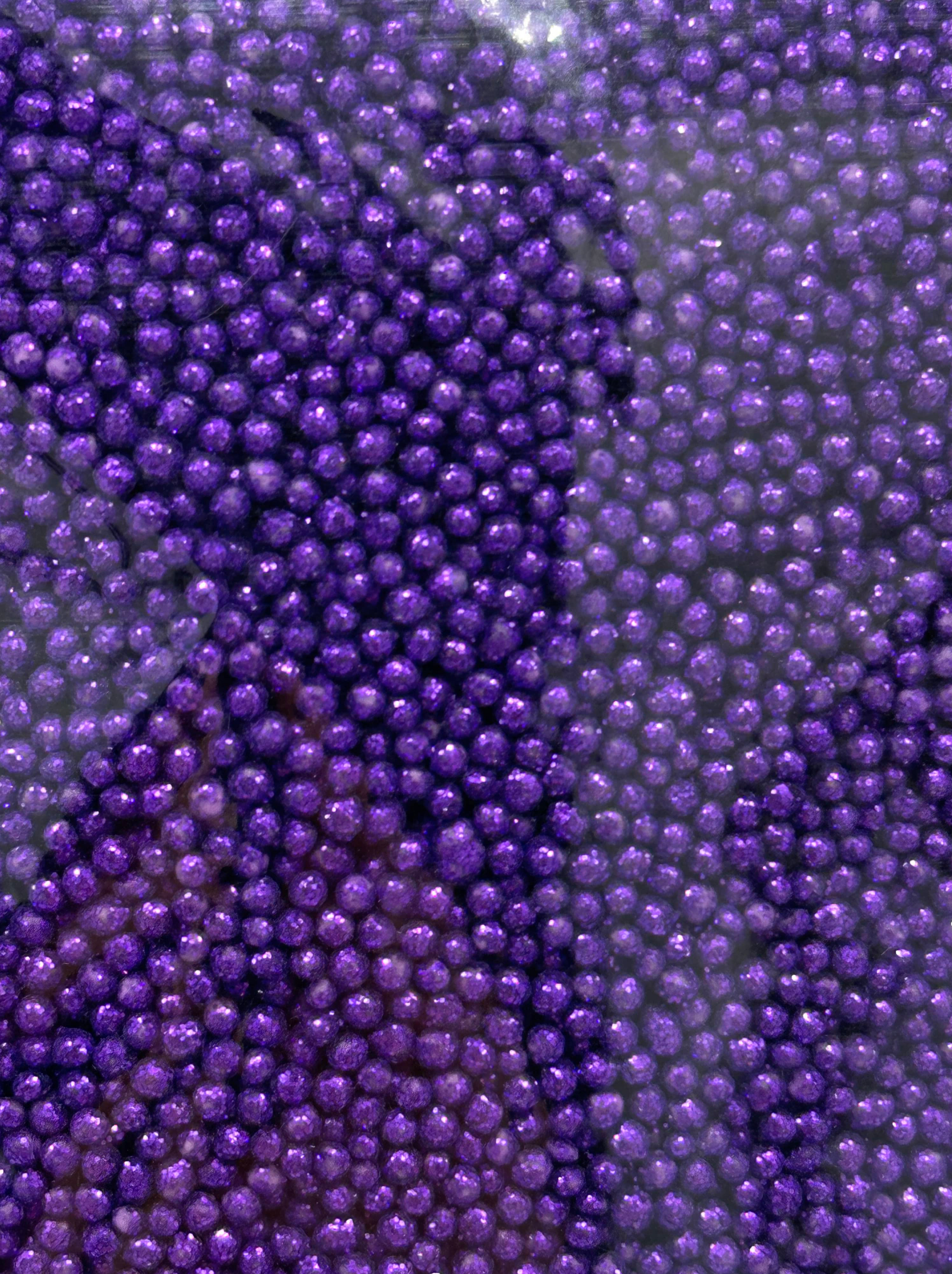 Purple Glitter Sprinkles Mini