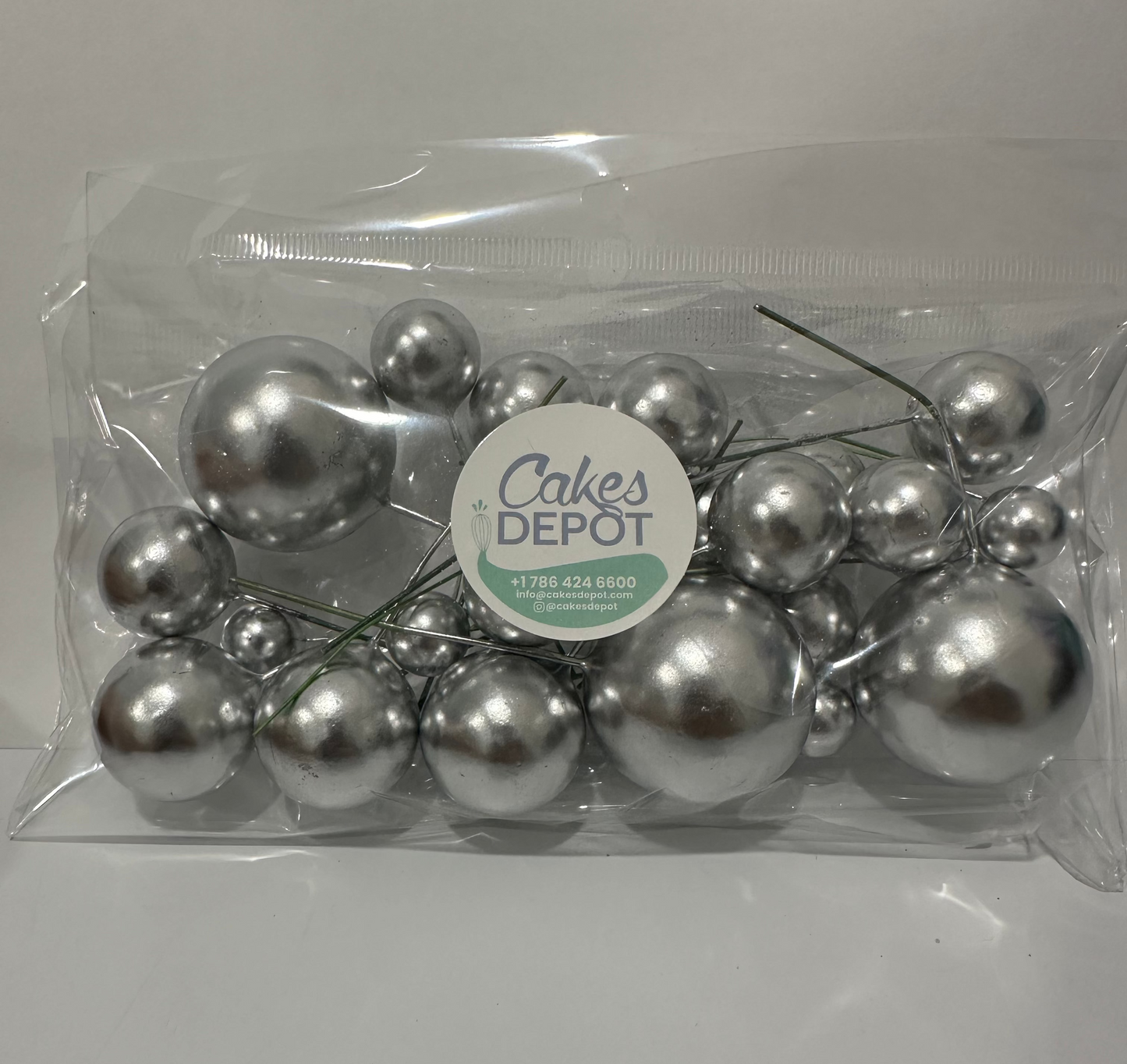 Decoration Color Balls Small Silver