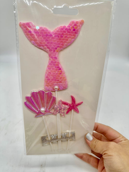 Mermaid Cake Topper