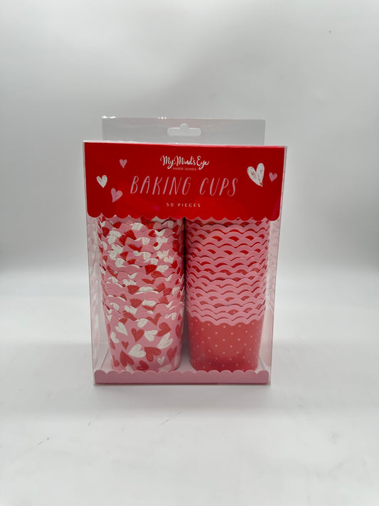 valentines Baking Cup 50 Pcs