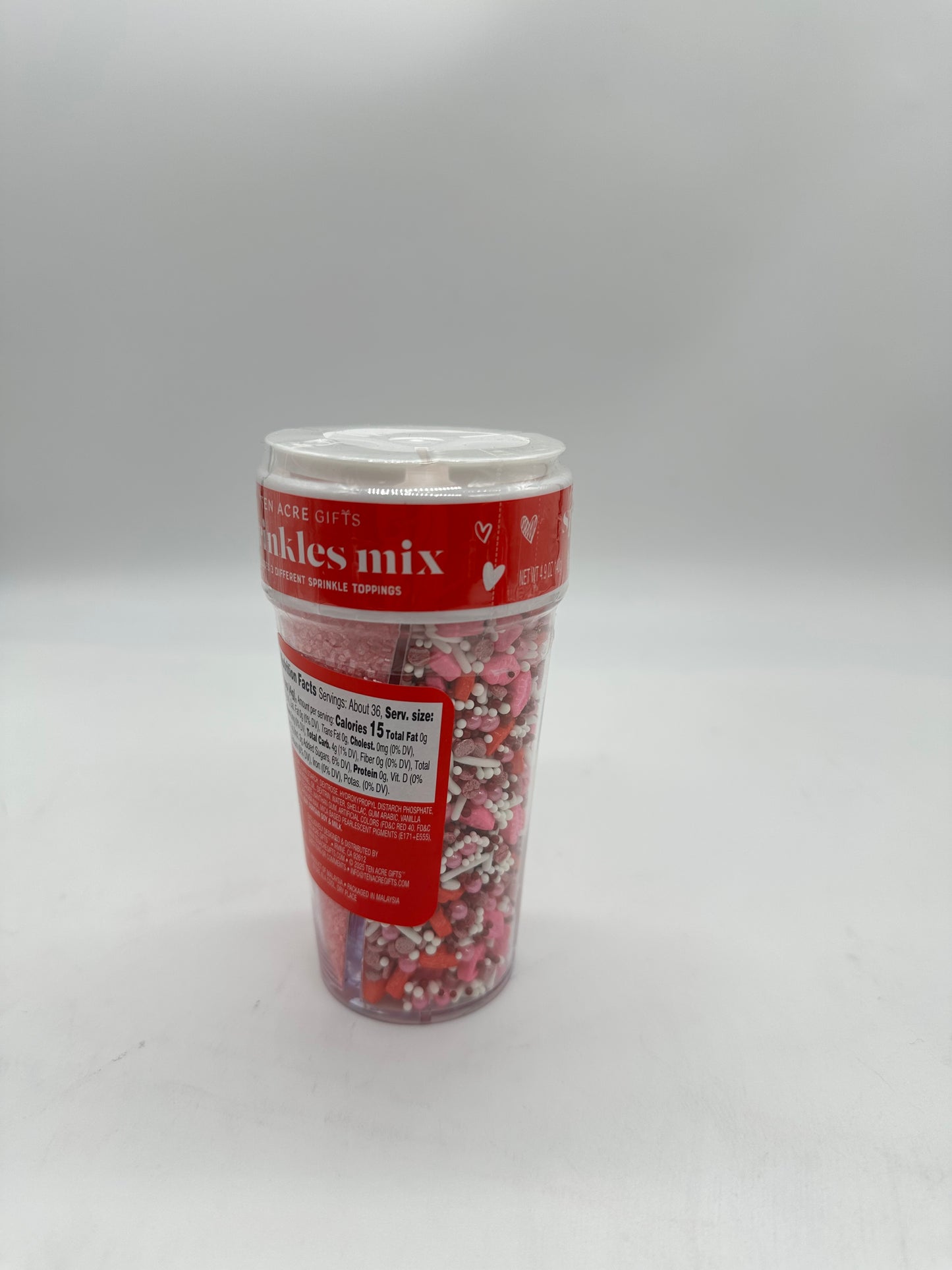 Valentines Sprinkles Mix