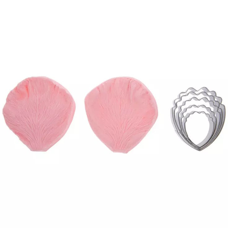 Peony Veiner Cut & Mold 7Pc