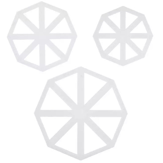 Pennant Fondant Cutters Set of 3