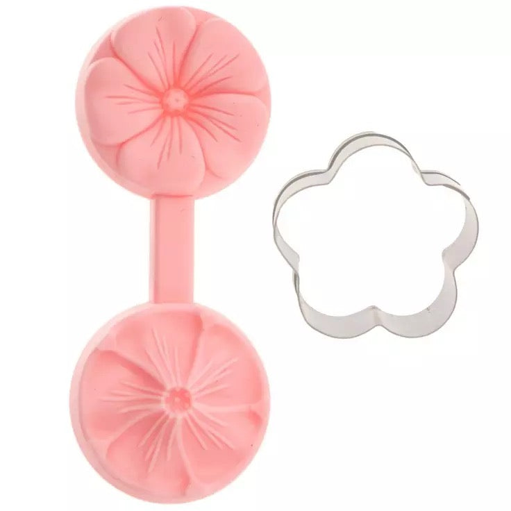 Flower Blossom Fondant Cutter & Mold