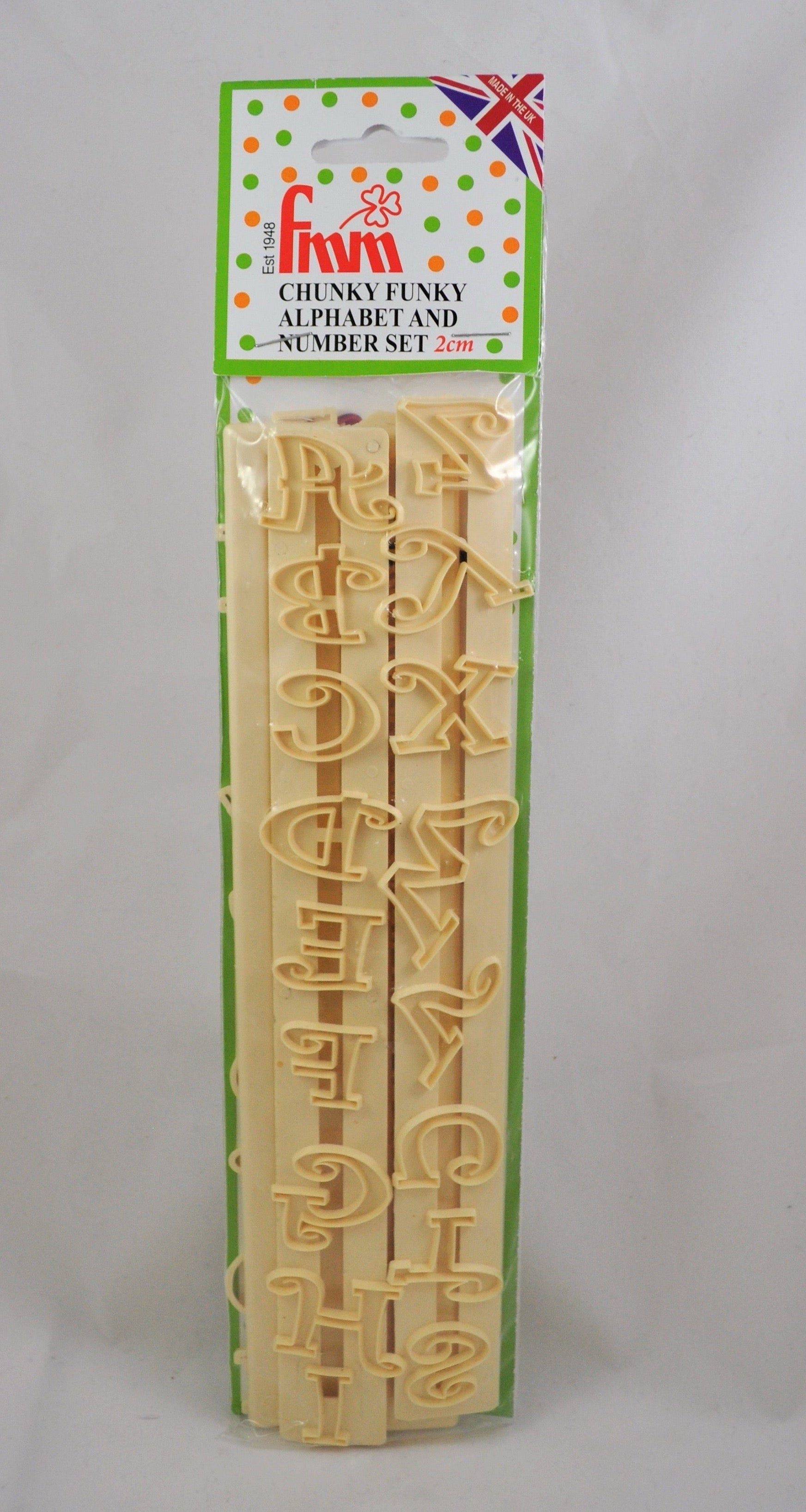 FMM Chunky Funky Alphabet And Numbers Set Tappit