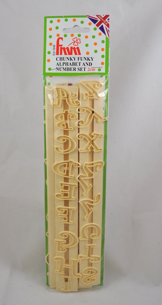 FMM Chunky Funky Alphabet And Numbers Set Tappit
