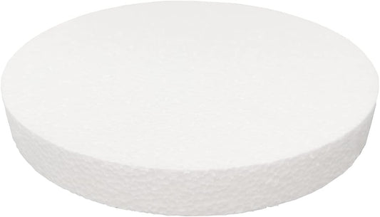 12" x 1" Foam Round Cake Dummy