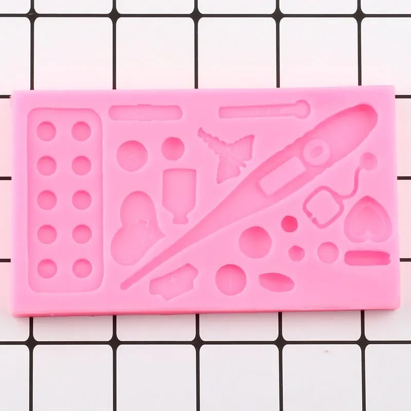 Medicine Doctor Nurse Silicone Mold