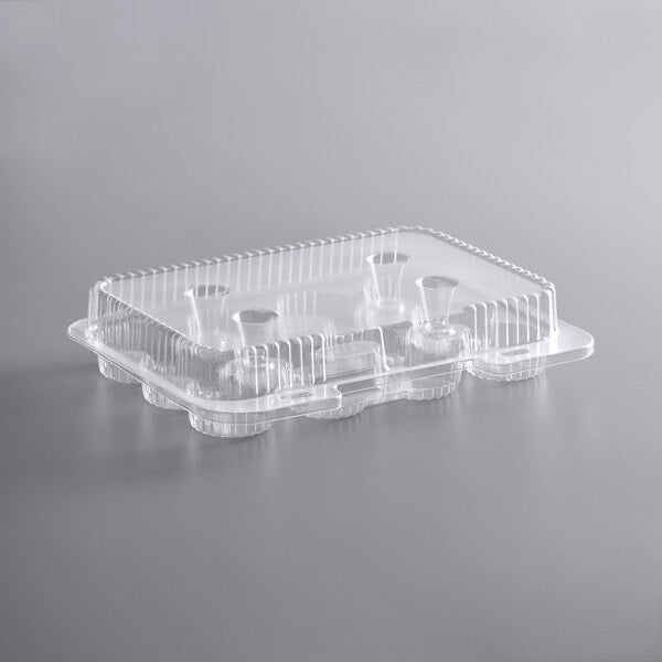 Mini Cupcake Clear Container 12 Units