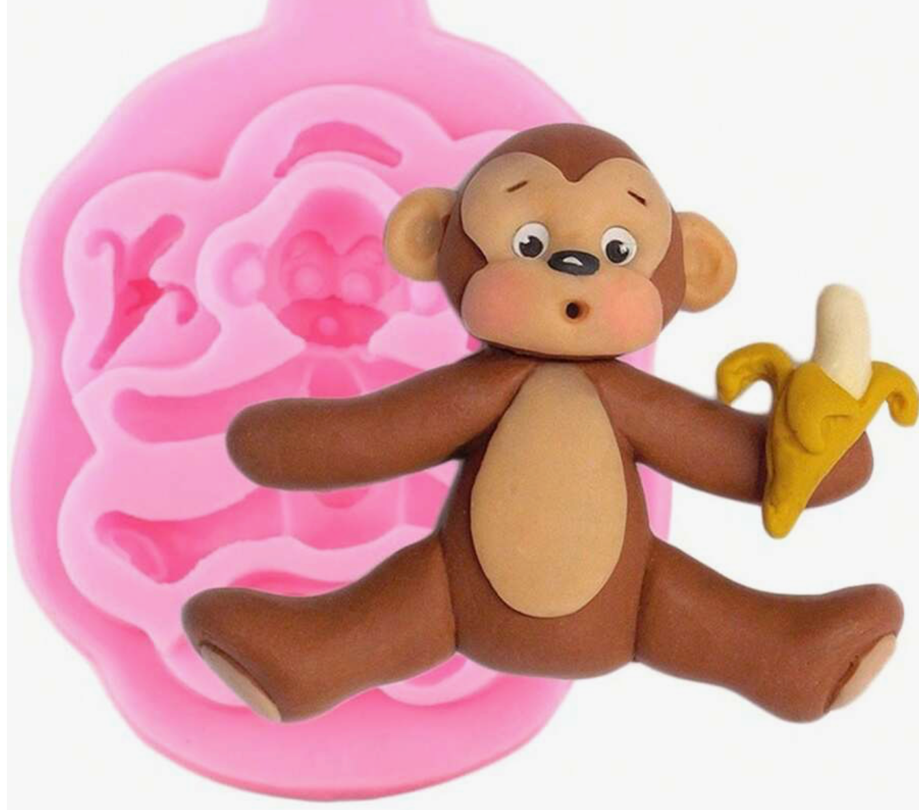 Monkey Silicone Mold