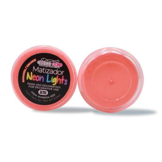 Neon Powder Blue Orange