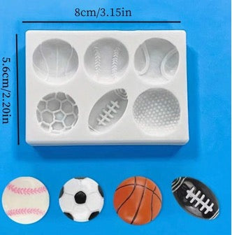 Sport Ball  Silicone Mold