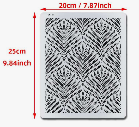 Stencil For Cake Decoration Mod 4