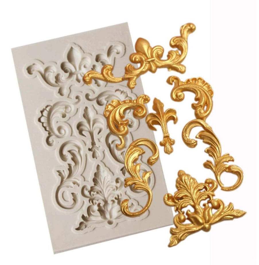 Vintage Barroque Silicone Mold