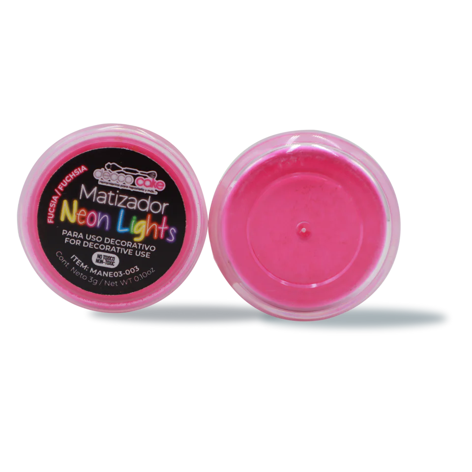 Neon Powder Blue Fucsia